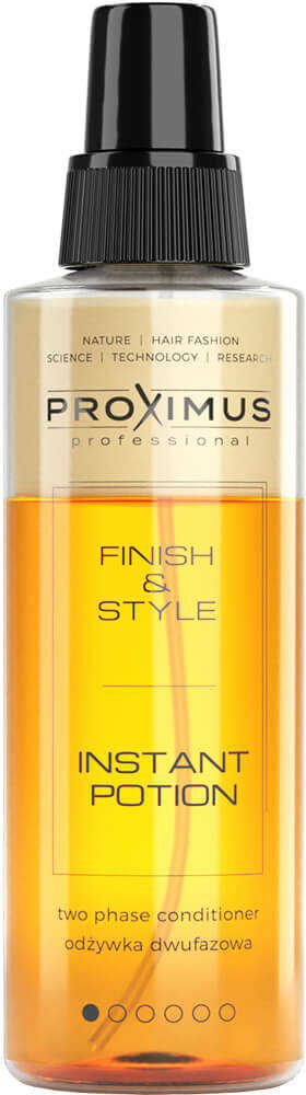 Proximus Finish&Style Instant Potion Odżywka dwufazowa do włosów suchych z keratyną 200ml