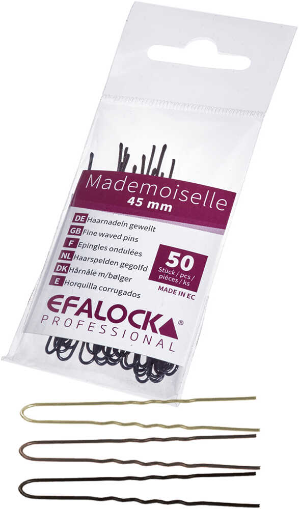 Efalock Professional Mademoiselle Kokówki do włosów 4,5cm, różne kolory 50szt.