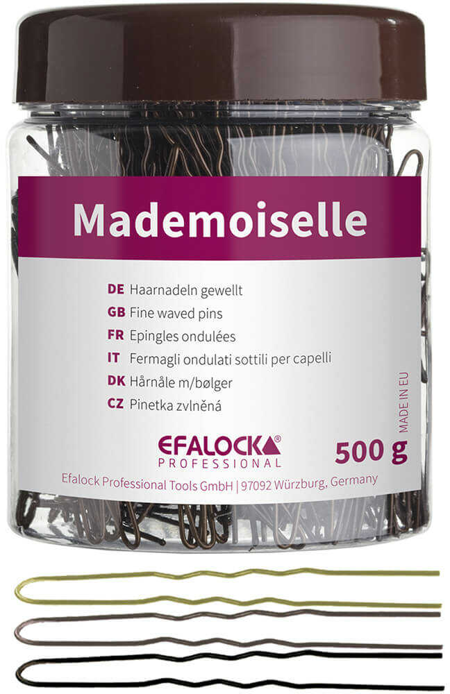 Efalock Professional Mademoiselle Kokówki do włosów 6,5cm, różne kolory 500g