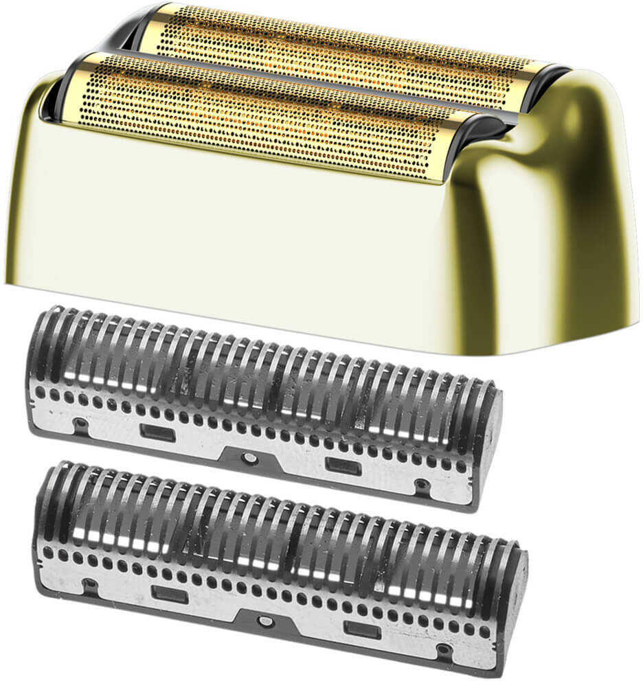 Efalock Professional Egladio Folia i nóż do golarki, zestaw złoty