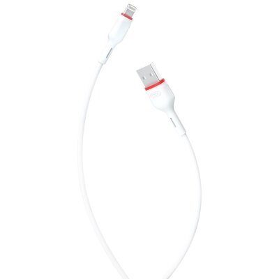 XO kabel NB-P171 USB - Lightning 1,0 m 2,4A biały