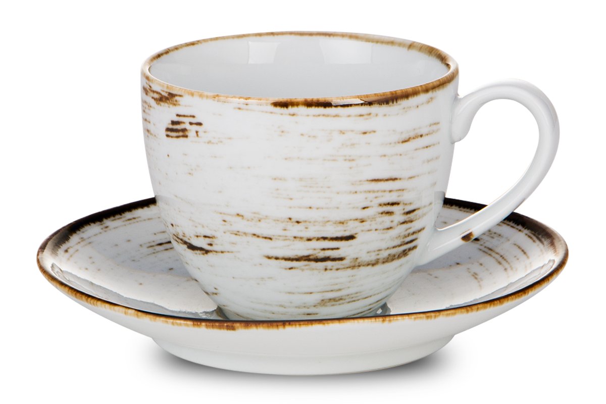 Filiżanka ze spodkiem ALUMINA Konsimo