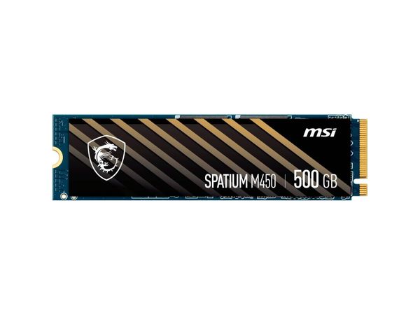 MSI SPATIUM M450 PCIe 4.0 NVMe M.2 500GB S78-440K190-P83