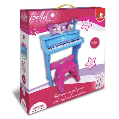 Bontempi Elektroniczne pianino z mikrofonem i stołkiem 37 klawiszy