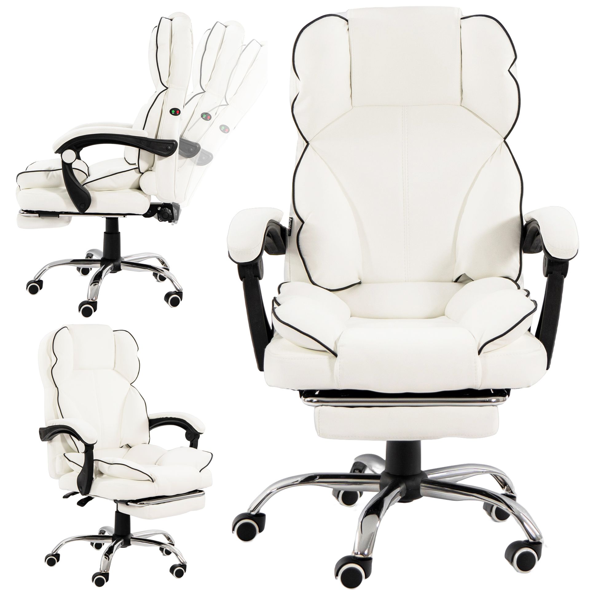 Фото - Комп'ютерне крісло Artnico Fotel biurowy  Sesi 3.0 biały 