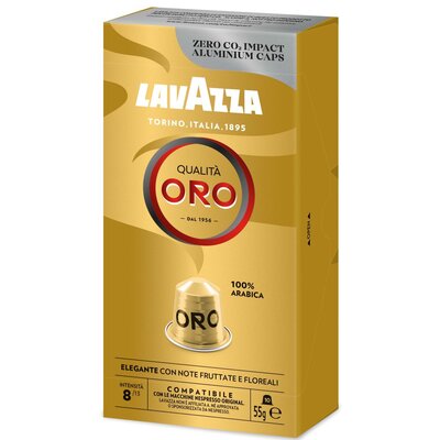 Lavazza, kawa kapsułki Qualita Oro Nespresso, 10 kapsułek