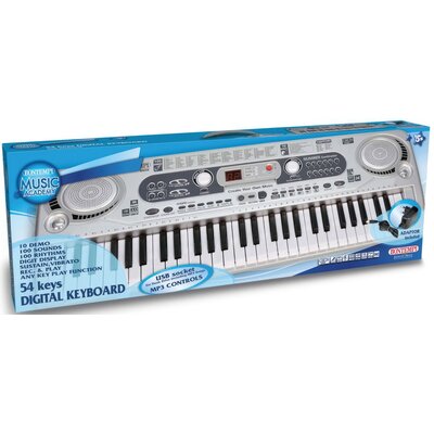 Bontempi Organy elektroniczne 54 klawisze adapter gniazdo USB -