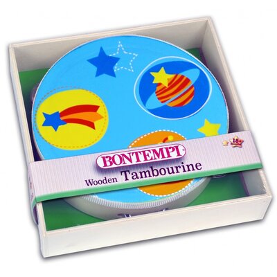 Bontempi BONTEMPI PLAY TAMBURYN Z 6 CYMBAŁKAMI 18 CM 041-561810