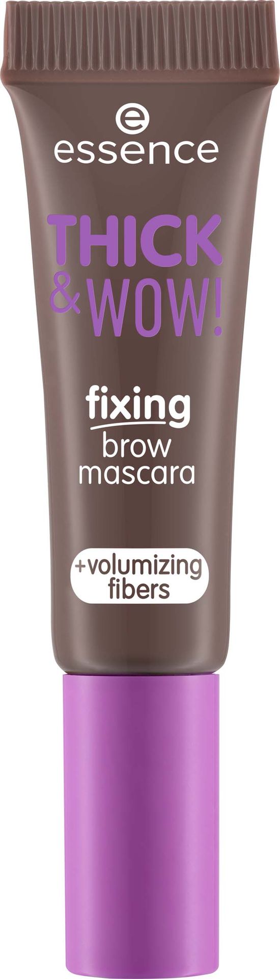 essence Thick & Wow! Fixing Brow Mascara 02 - maskara do brwi  02 Ash Brown