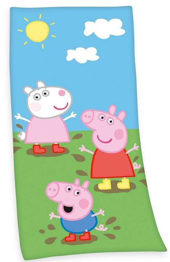 Świnka Peppa Ręcznik kąpielowy 75 x 150 cm