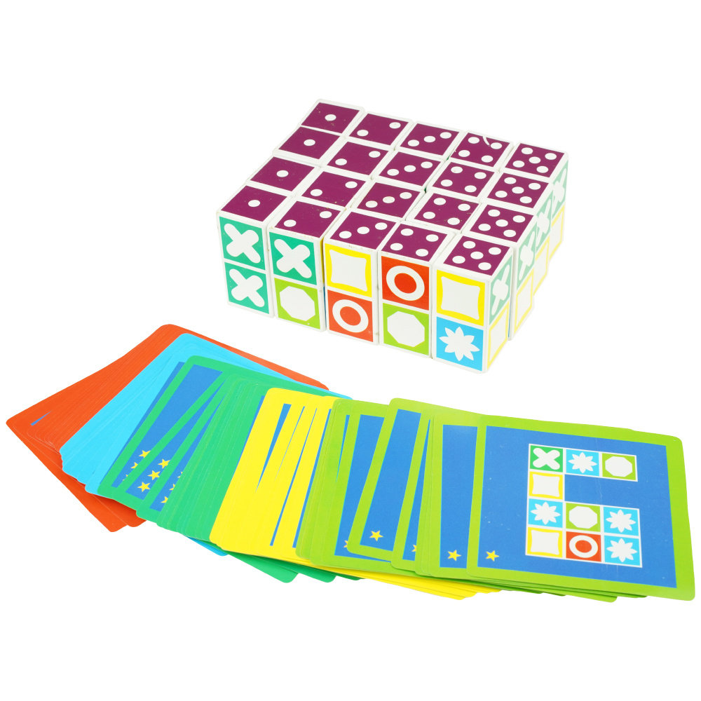 Drewniana gra Szalona rozgrywka układanka logiczna łamigłówka