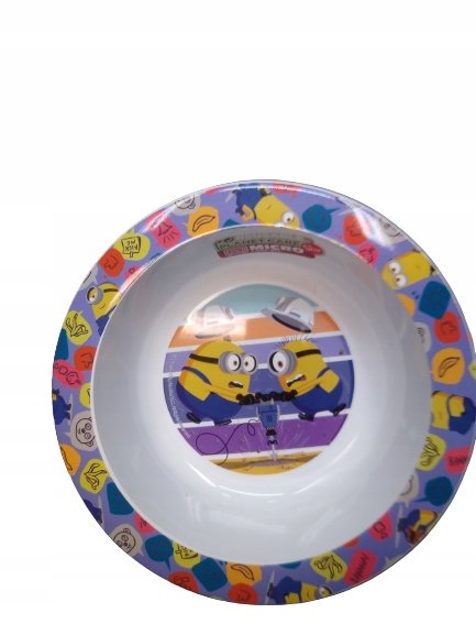 Miseczka dziecięca 15,5 cm MINIONKI do mikrofali
