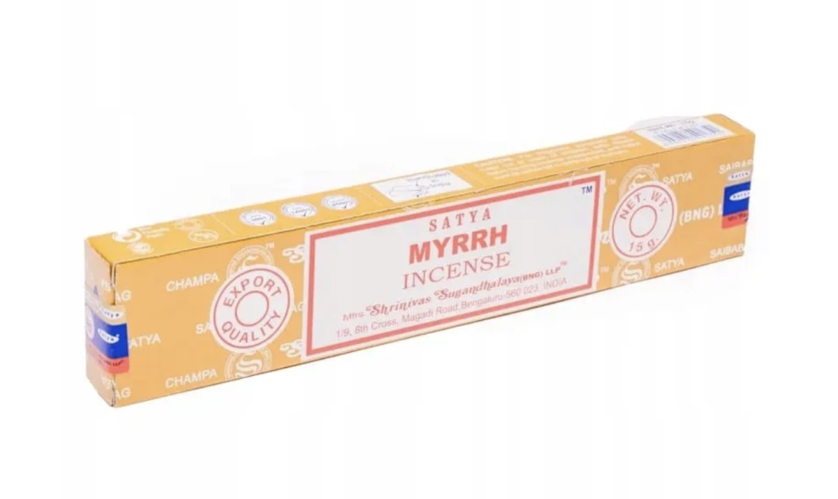 Kadzidełka zapachowe, Satya Nag Champa, MYRRH