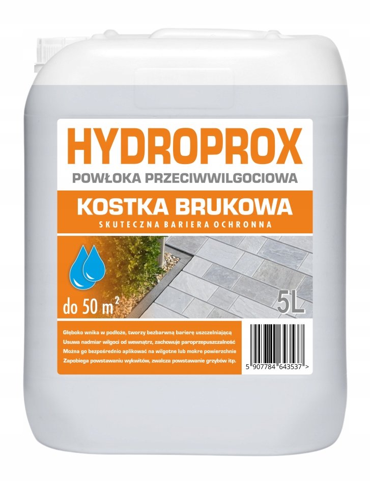 HYDROPROX IMPREGNAT PRZECIWWILGOCIOWY KOSTKA BRUKOWA 5L