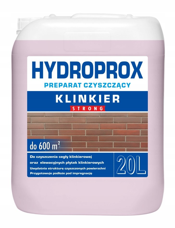 HYDROPROX CZYSZCZENIE KLINKIER 20L
