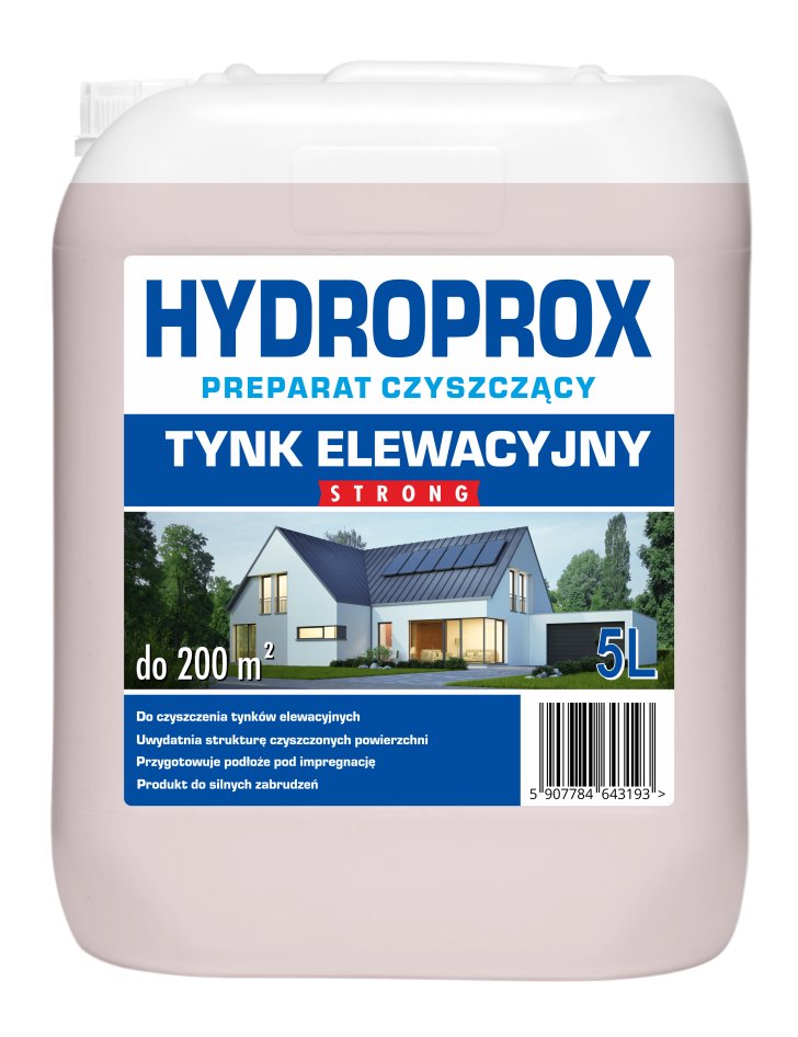 HYDROPROX CZYSZCZENIE TYNK ELEWACYJNY 5L