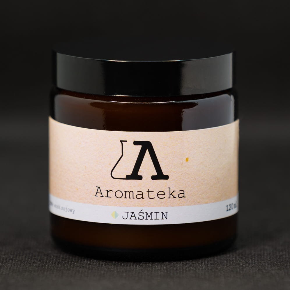 Aromateka Świeca sojowa - Jaśmin 120ml