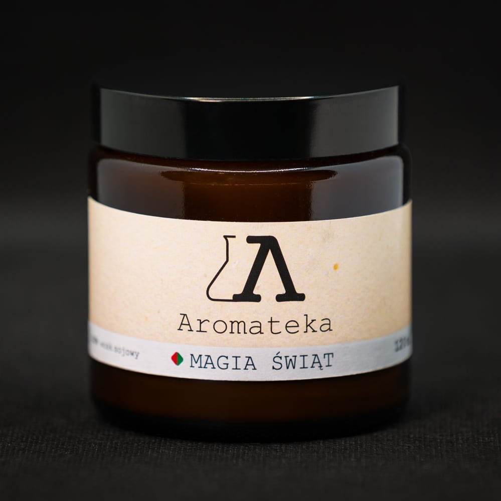 Aromateka Świeca sojowa - Magia Świąt 120ml