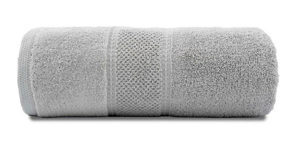 Ręcznik Mario 30x50 szary jasny 480 g/m2 frotte