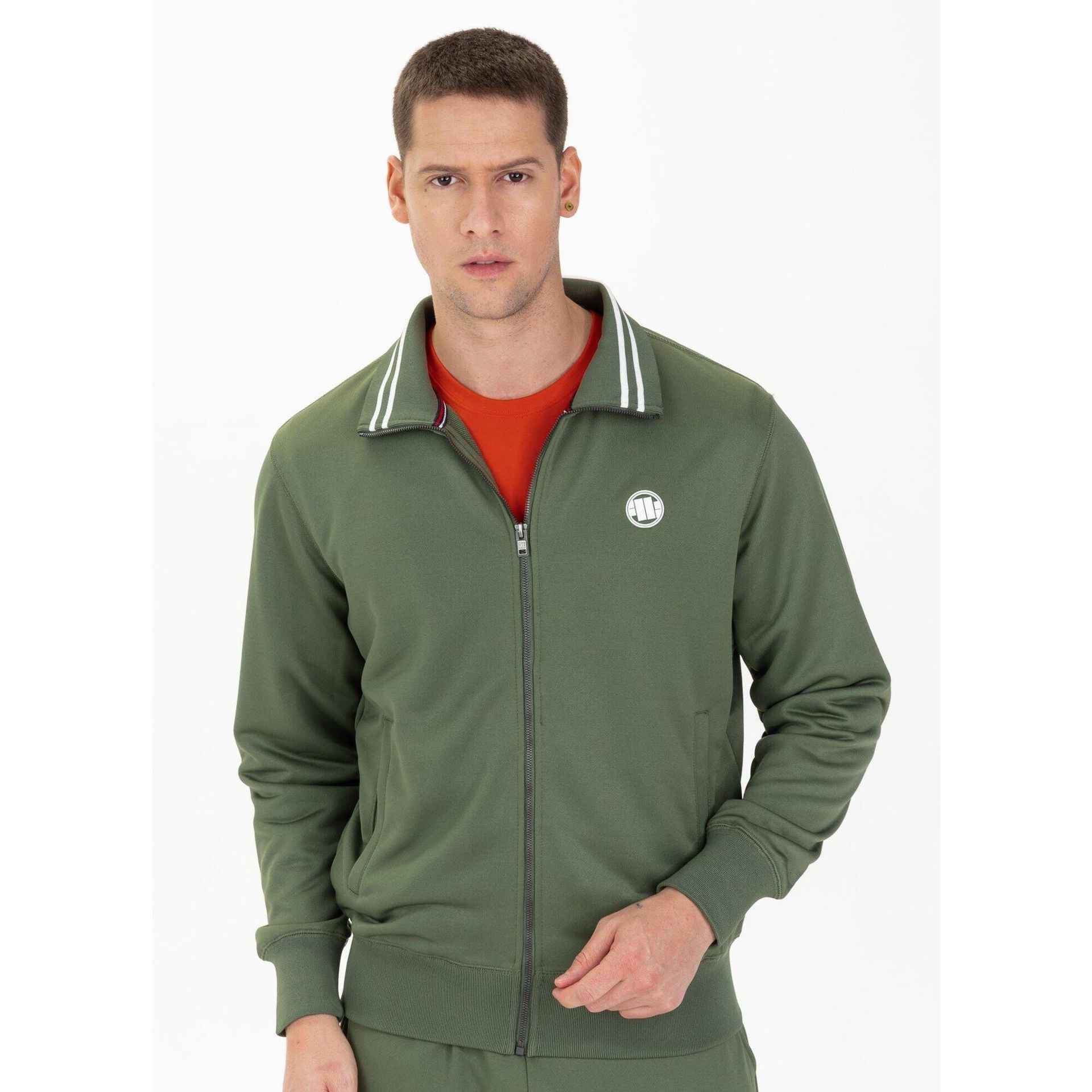 BLUZA ROZPINANA OLDSCHOOL Oliwkowa