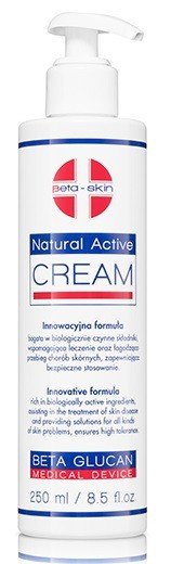 Beta Skin Beta Skin Natural Active Cream Krem łagodzący przebieg chorób skórnych 150 ml