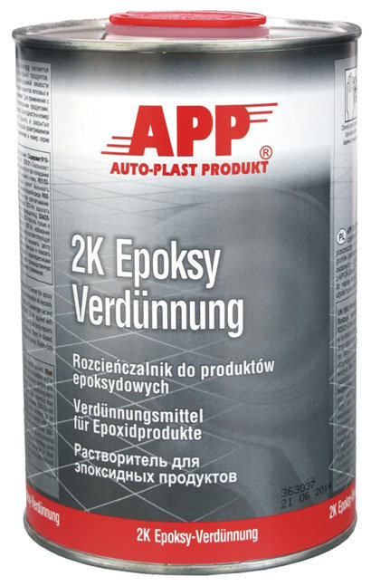 APP 2K Epoksy Verdunnung 1L - rozcieńczalnik do produktów epoksydowych