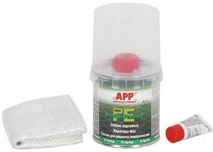 App Zestaw Naprawczy Żywica + Tkanina 0.25Kg
