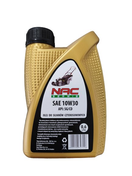NAC GOLD OLEJ SILNIKOWYDO KOSIAREK SAE 10W30 0,6L