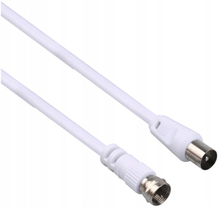 TECHNISAT Antenowy IEC-F bialy 3 m