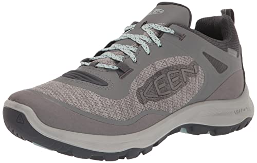 KEEN Terradora Flex wodoodporne buty trekkingowe damskie, Stal szara chmura niebieski, 36 EU