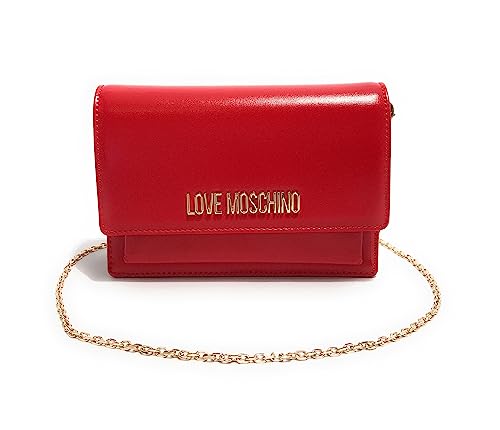 Love Moschino JC4095PP1HLL0500, Torba Na Ramię Kobieta, Czerwony, Rosso