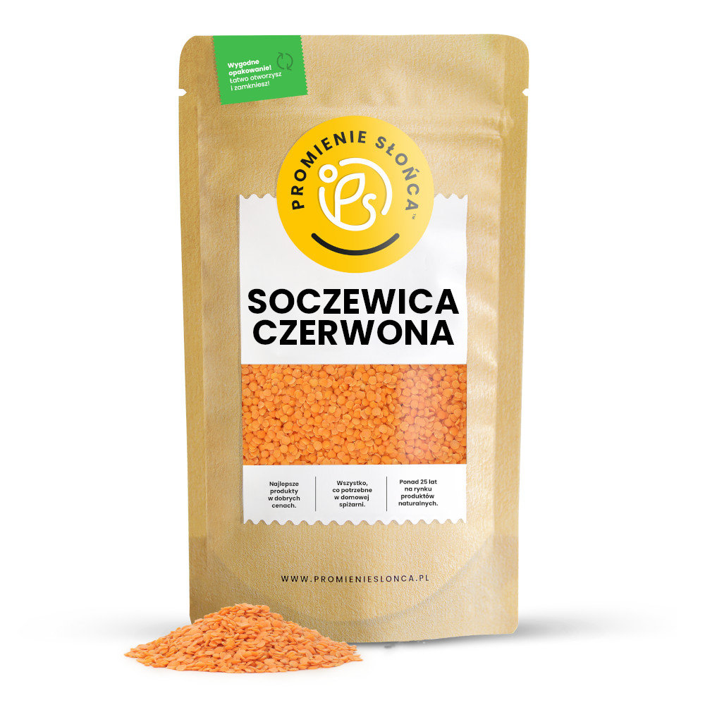 Soczewica czerwona obłuszczona 1000g