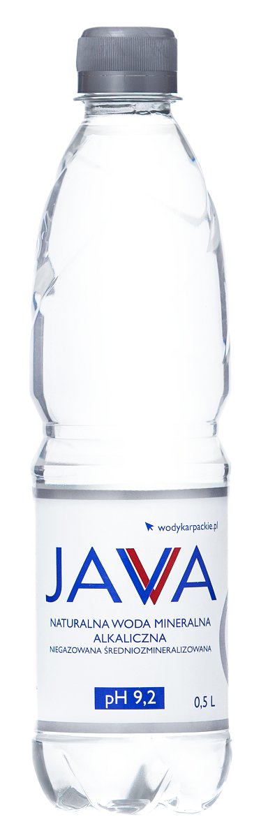 100Java Woda Mineralna Alkaliczna pH 9,2 500ml - Java