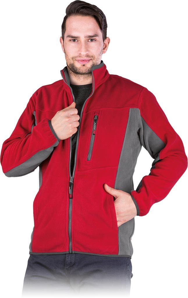 Reis POLAR-TWIN - bluza polarowa zapinana na suwak, 100% poliester, 290 g/m - 5 kolorów - M-3XL.