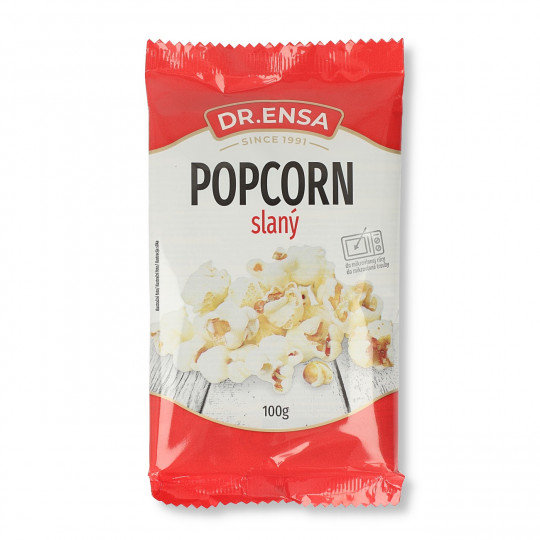 Kukurydza Popcorn z solą do mikrofali 100g