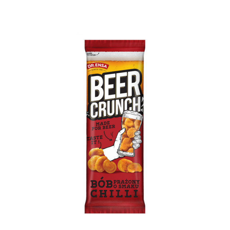Beer Crunch: Bób o smaku papryki chili 40 g