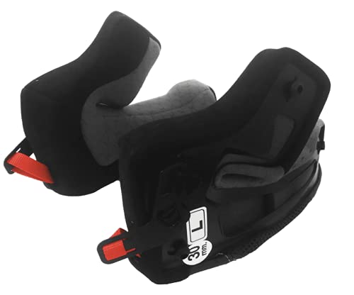 NOLAN SP.GUANCIALI.CLIMA COMFORT.XXS-XS-S .55MM.BLACK-RED.STD XS - NCOM.N100-5PLUS