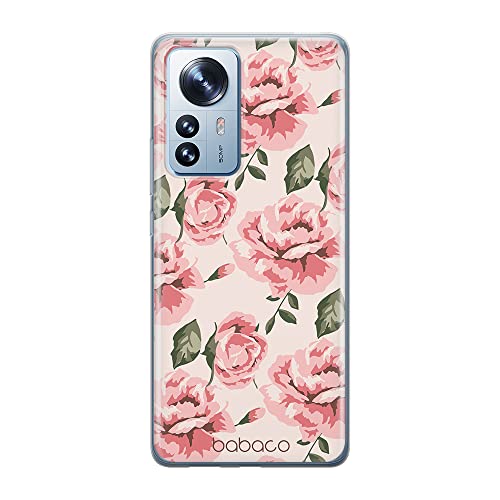 ERT GROUP etui na telefon Xiaomi 12 / 12X, case oryginalny i oficjalnie licencjonowany przez Babaco, wzór Flowers 013, optymalnie dopasowane, plecki z TPU