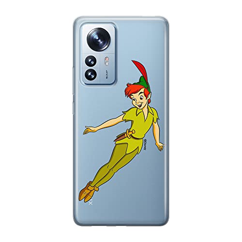 ERT GROUP etui na telefon Xiaomi 12 / 12X, case oryginalny i oficjalnie licencjonowany przez Disney, wzór Peter Pan 001, optymalnie dopasowane, plecki z TPU częściowo przeźroczyste