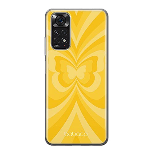 ERT GROUP etui na telefon Xiaomi REDMI NOTE 11S 4G / REDMI NOTE 11 4G, case oryginalny i oficjalnie licencjonowany przez Babaco, wzór Butterflies 001, plecki z TPU