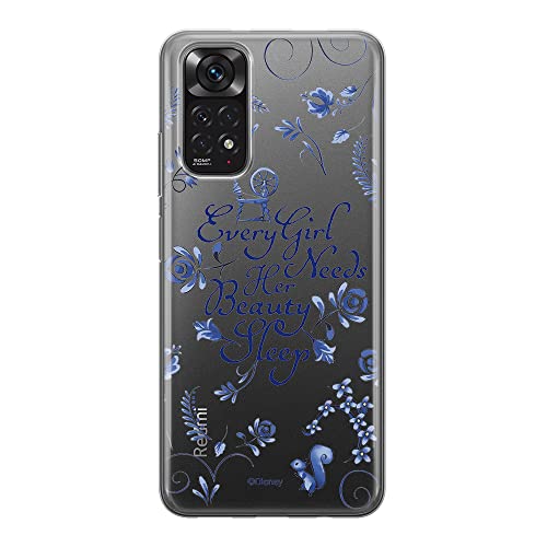 ERT GROUP etui na telefon Xiaomi REDMI NOTE 11S 4G / REDMI NOTE 11 4G, case oryginalny i oficjalnie licencjonowany przez Disney, wzór Aurora 002, plecki z TPU częściowo przeźroczyste