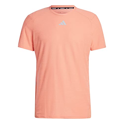 adidas Koszulka męska (Short Sleeve) X-City Heat Tee, Coral Fusion, IB7381, S