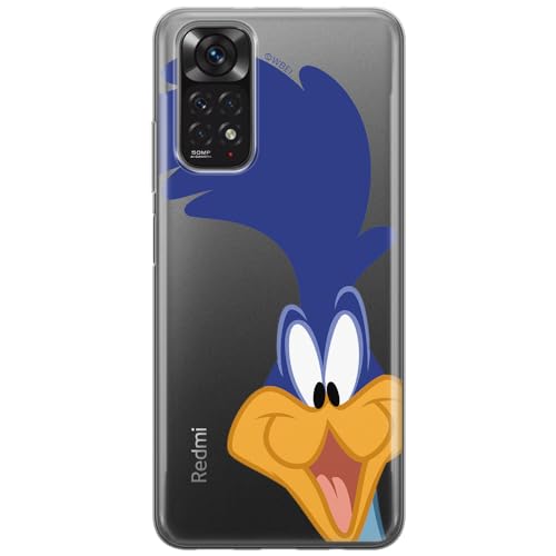 ERT GROUP etui na telefon Xiaomi REDMI NOTE 11S 4G / REDMI NOTE 11 4G, case oryginalny i oficjalnie licencjonowany przez Looney Tunes, wzór Road Runner 001, plecki z TPU częściowo przeźroczyste