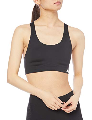 adidas Damski biustonosz sportowy Supp, czarny/czarny, rozmiar S