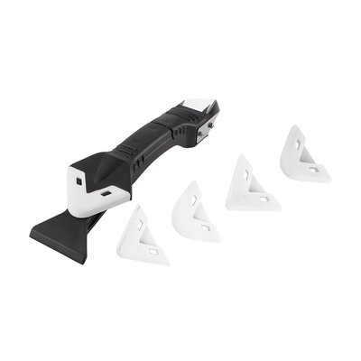 Zestaw do silikonu 3w1 skrobak zdzierak gładzik NEO TOOLS 56-014