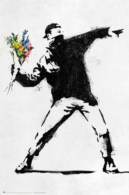 The Flower Thrower - plakat