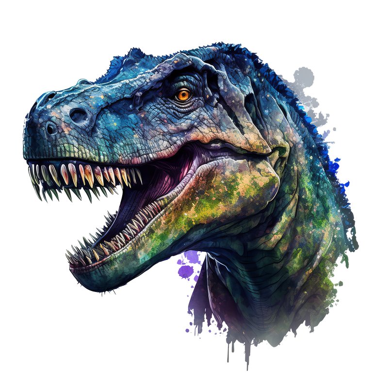 Naprasowanka Dinozaury dino art sztuka 12