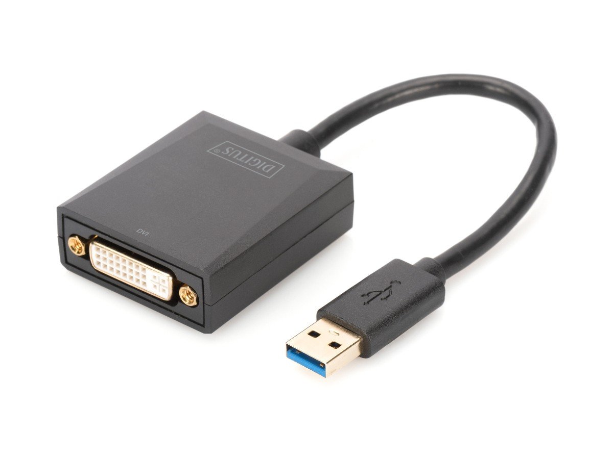 Zdjęcia - Kabel Digitus Adapter  DA-70842 USB 3.0 - DVI 