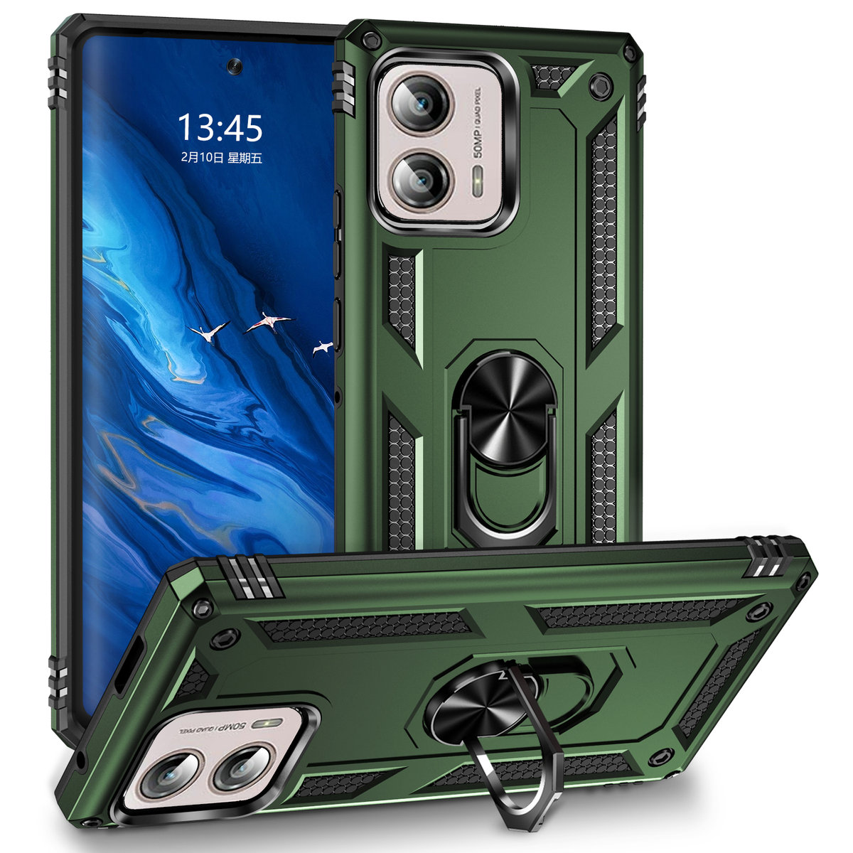 ETUI EXOGUARD ARMOR RING - MOTOROLA EDGE 40 PRO - PANCERNE CASE OBUDOWA FUTERAŁ