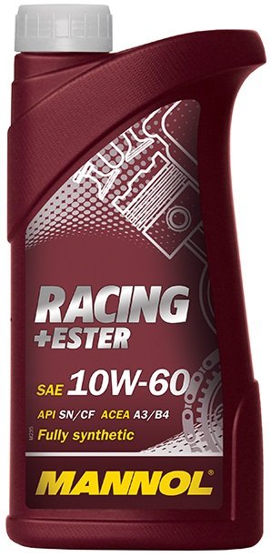 MANNOL Racing ester + 10 W-60 API SN/SM/CF olej, 1 litr MN7902-1